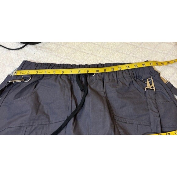 New Sui Generis Designer Grunge Streetwear Zippers Clips Windbreaker Pants Large - Picture 14 of 16